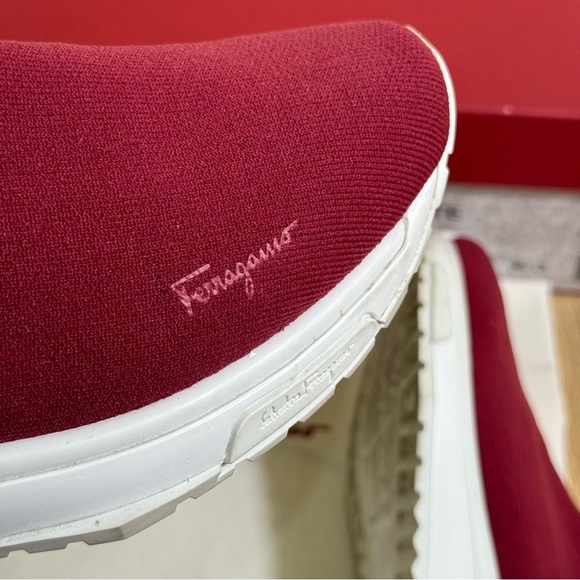 Salvatore Ferragamo Ninette Knit Sock Sneakers Size 8 - Picture 4 of 12